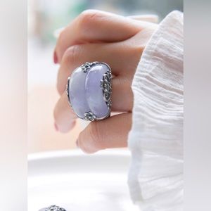 Traditional Korean drama aventurine ring kpop bta blackpink new Sizeable